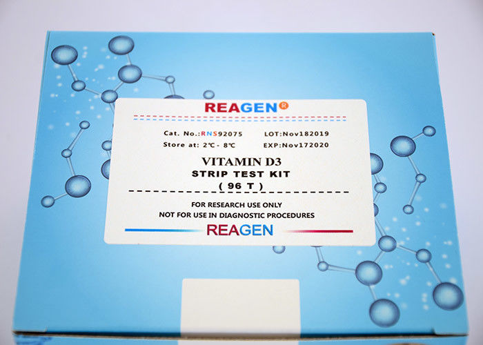 7 Minutes Serum ELISA Vitamin D3 Strip Test Kit
